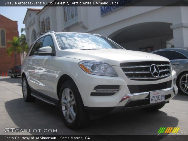 2013 Mercedes-Benz ML 350 4Matic in Arctic White