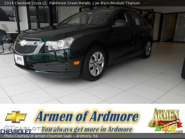 2014 Chevrolet Cruze LS in Rainforest Green Metallic