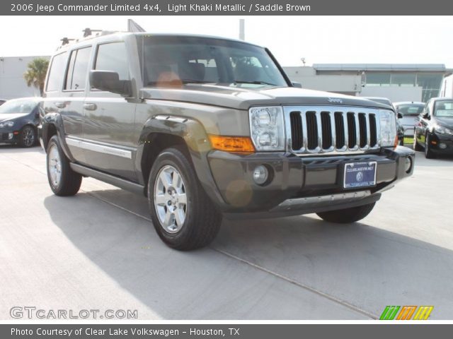 2006 Jeep Commander Limited 4x4 in Light Khaki Metallic