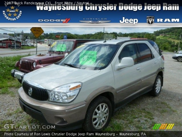 2007 Buick Rendezvous CXL in Frost White