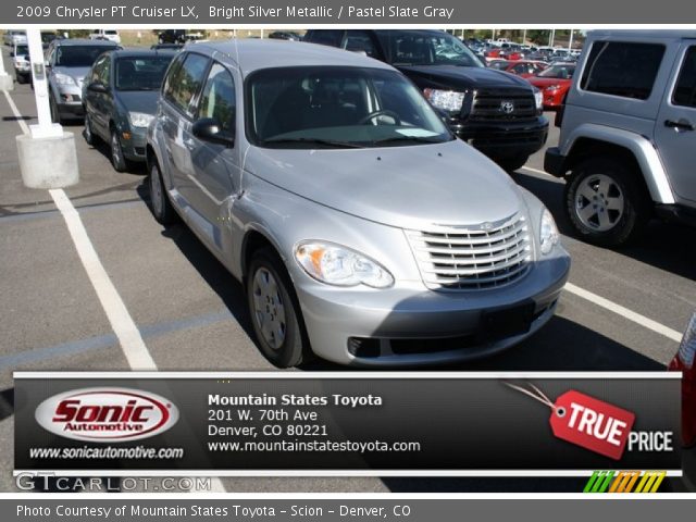 2009 Chrysler PT Cruiser LX in Bright Silver Metallic