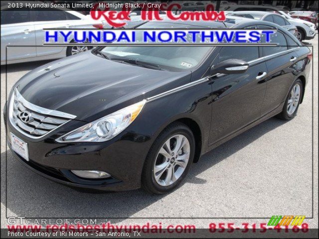 2013 Hyundai Sonata Limited in Midnight Black