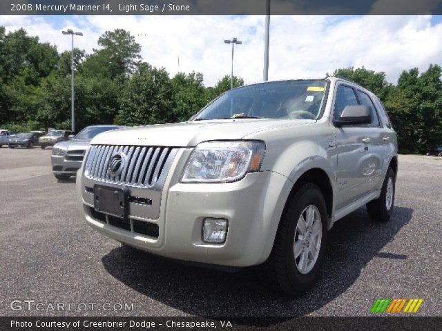 2008 Mercury Mariner I4 in Light Sage