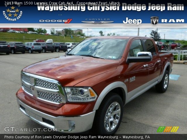 2013 Ram 1500 Laramie Crew Cab 4x4 in Copperhead Pearl