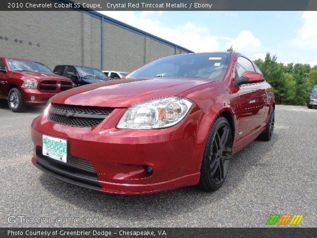 2010 Chevrolet Cobalt SS Coupe in Crystal Red Tintcoat Metallic