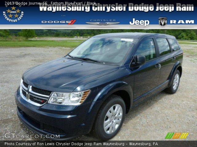 2013 Dodge Journey SE in Fathom Blue Pearl