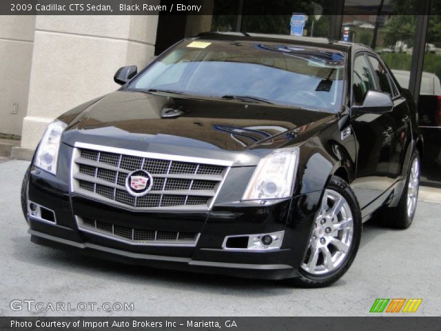 2009 Cadillac CTS Sedan in Black Raven