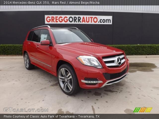 2014 Mercedes-Benz GLK 350 in Mars Red