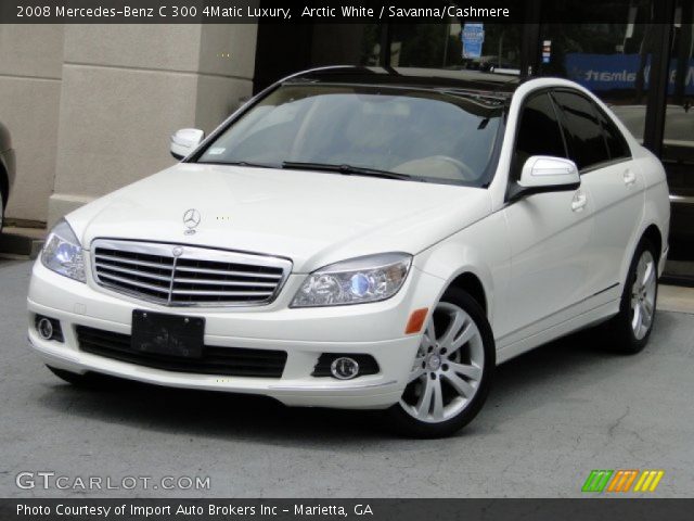 2008 Mercedes-Benz C 300 4Matic Luxury in Arctic White