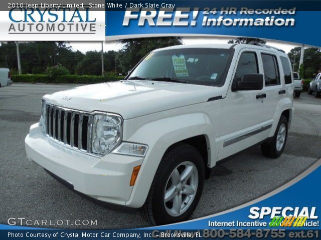 2010 Jeep Liberty Limited in Stone White