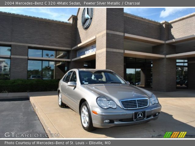 2004 Mercedes-Benz C 320 4Matic Sedan in Pewter Silver Metallic