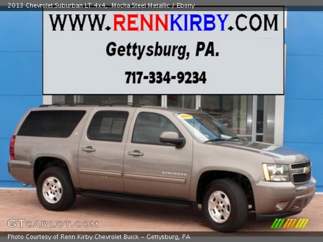 2013 Chevrolet Suburban LT 4x4 in Mocha Steel Metallic