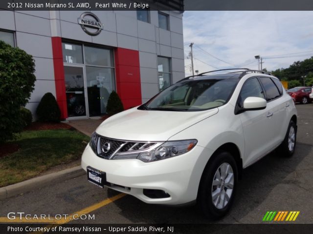 2012 Nissan Murano SL AWD in Pearl White
