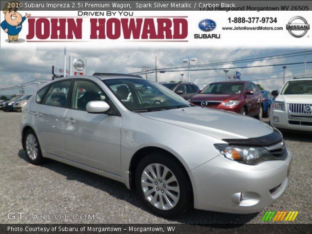 2010 Subaru Impreza 2.5i Premium Wagon in Spark Silver Metallic