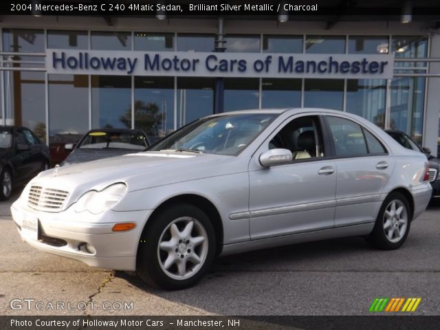 2004 Mercedes-Benz C 240 4Matic Sedan in Brilliant Silver Metallic