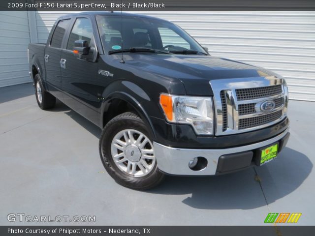 2009 Ford F150 Lariat SuperCrew in Black