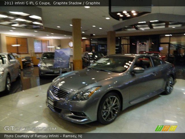 2013 Infiniti G IPL G Coupe in Graphite Shadow