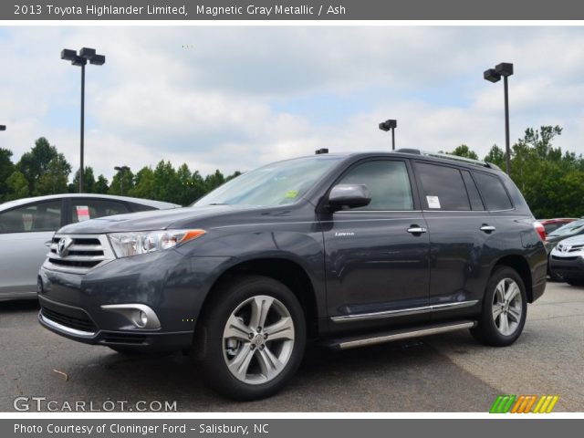 2013 Toyota Highlander Limited in Magnetic Gray Metallic