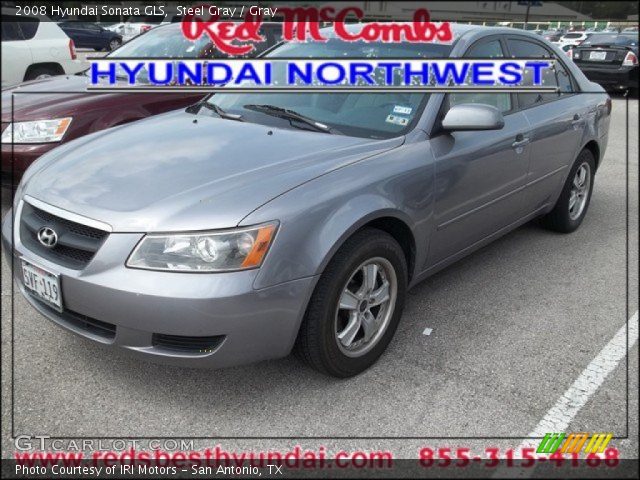 2008 Hyundai Sonata GLS in Steel Gray