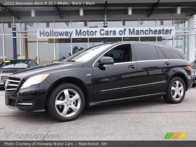 2012 Mercedes-Benz R 350 4Matic in Black