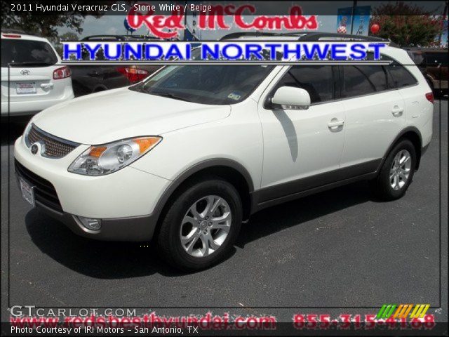 2011 Hyundai Veracruz GLS in Stone White