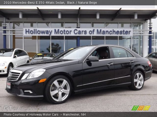 2010 Mercedes-Benz E 350 4Matic Sedan in Black