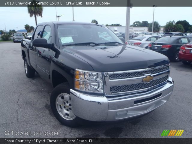2013 Chevrolet Silverado 1500 LT Crew Cab in Black
