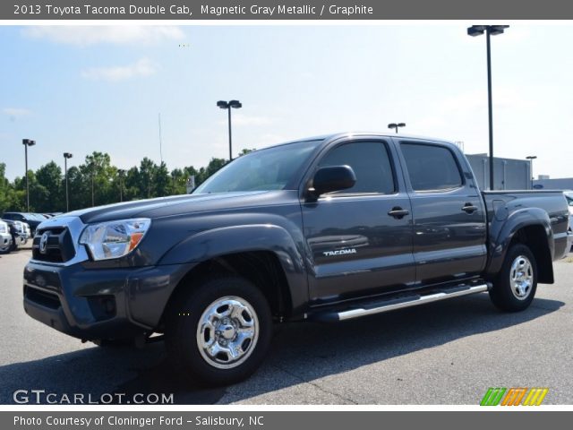 2013 Toyota Tacoma Double Cab in Magnetic Gray Metallic