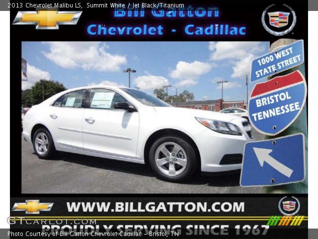2013 Chevrolet Malibu LS in Summit White