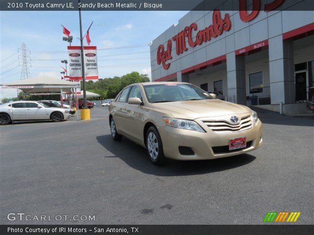 2010 Toyota Camry LE in Sandy Beach Metallic