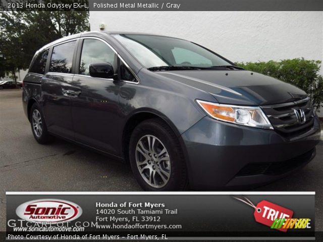 2013 Honda Odyssey EX-L in Polished Metal Metallic