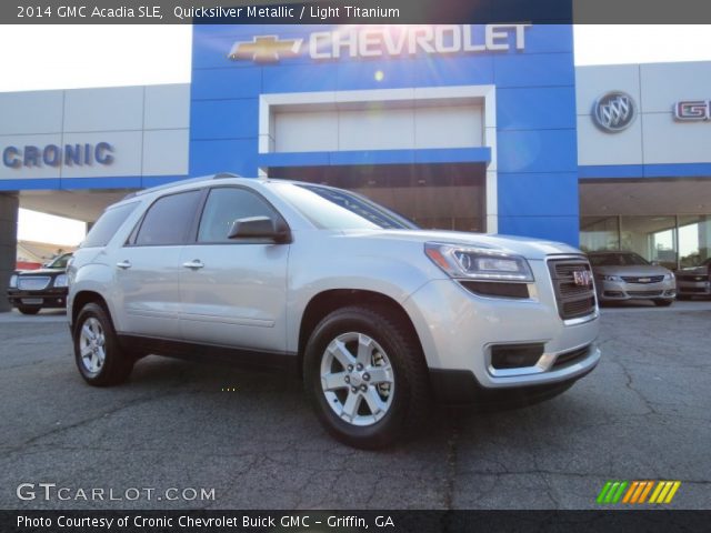 2014 GMC Acadia SLE in Quicksilver Metallic
