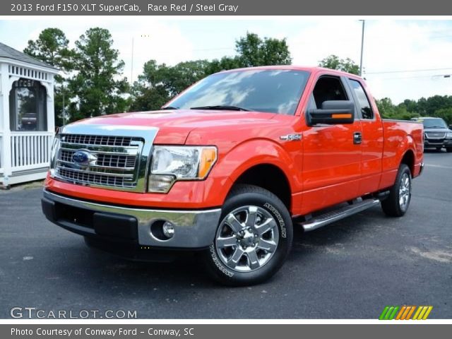 2013 Ford F150 XLT SuperCab in Race Red