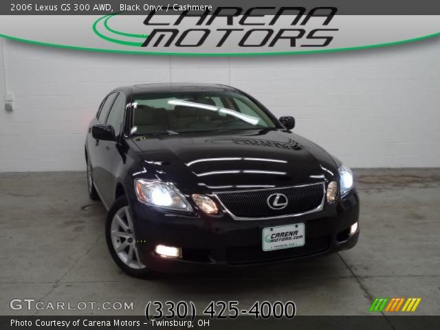 2006 Lexus GS 300 AWD in Black Onyx