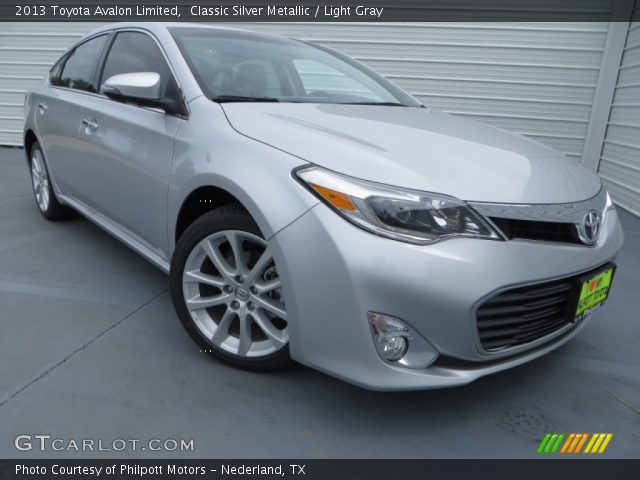 2013 Toyota Avalon Limited in Classic Silver Metallic