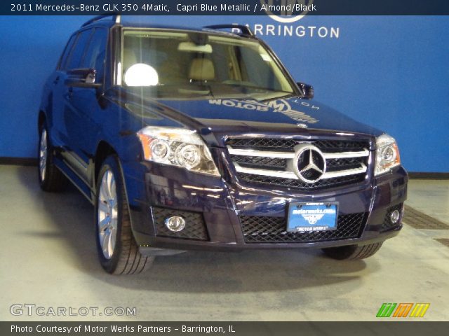 2011 Mercedes-Benz GLK 350 4Matic in Capri Blue Metallic