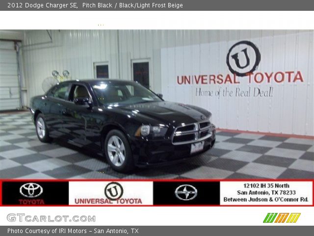 2012 Dodge Charger SE in Pitch Black