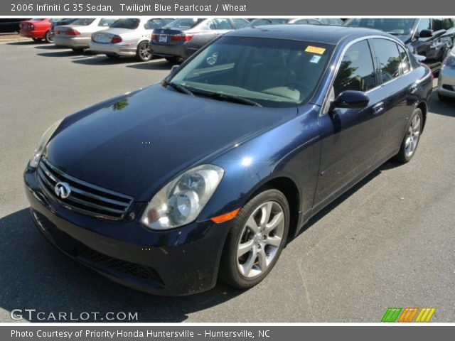 2006 Infiniti G 35 Sedan in Twilight Blue Pearlcoat