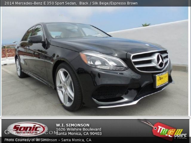 2014 Mercedes-Benz E 350 Sport Sedan in Black