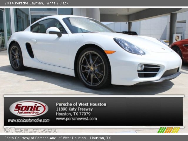 2014 Porsche Cayman  in White