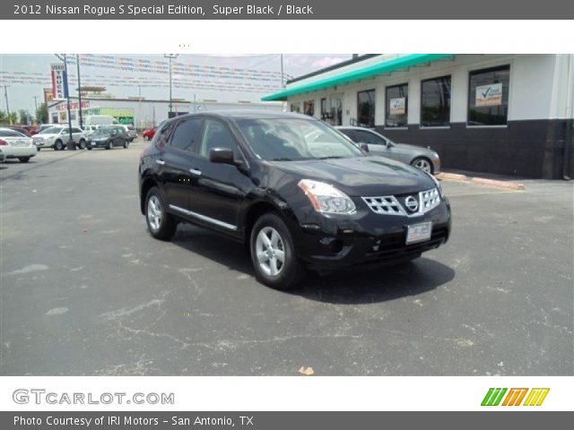 2012 Nissan Rogue S Special Edition in Super Black
