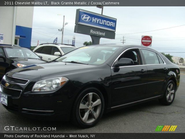 2011 Chevrolet Malibu LT in Black Granite Metallic