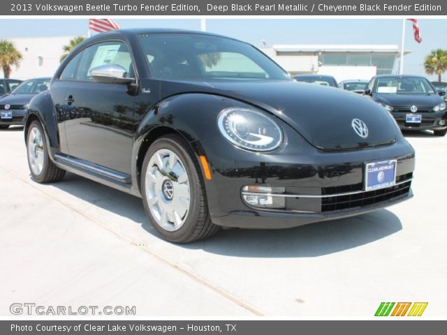 2013 Volkswagen Beetle Turbo Fender Edition in Deep Black Pearl Metallic