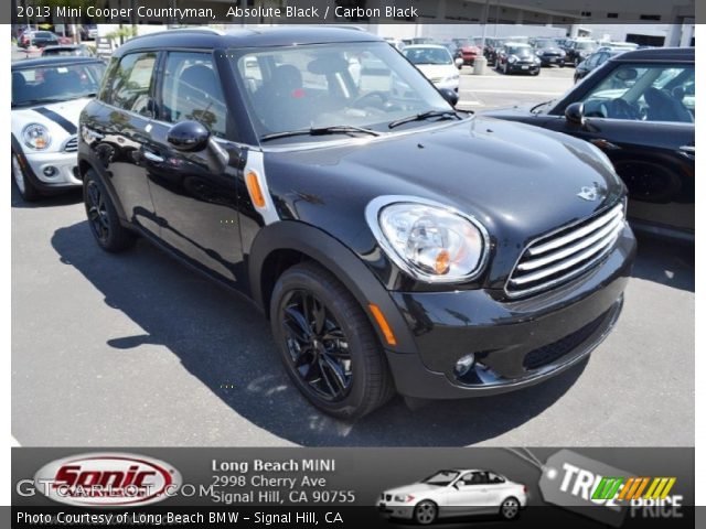 2013 Mini Cooper Countryman in Absolute Black