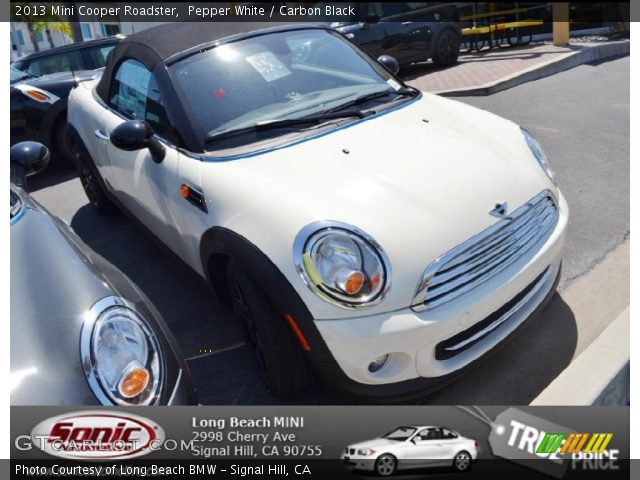 2013 Mini Cooper Roadster in Pepper White