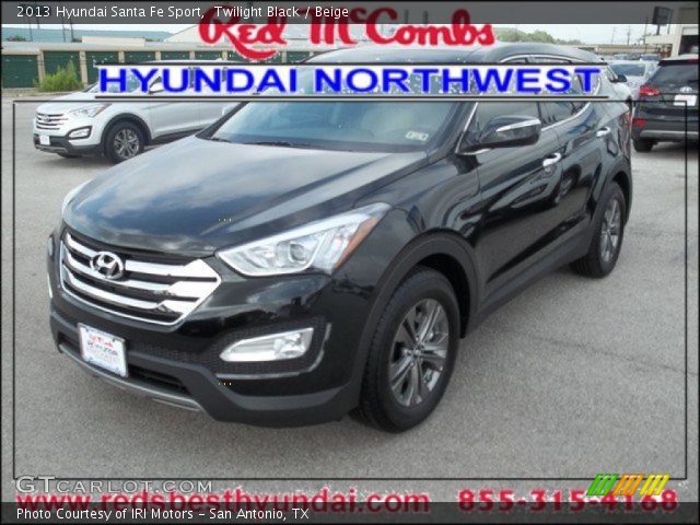 2013 Hyundai Santa Fe Sport in Twilight Black