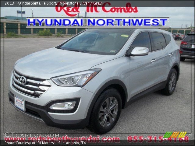 2013 Hyundai Santa Fe Sport in Moonstone Silver