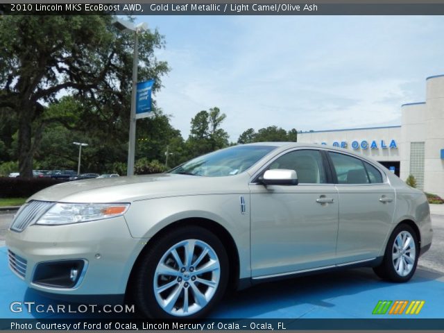 2010 Lincoln MKS EcoBoost AWD in Gold Leaf Metallic