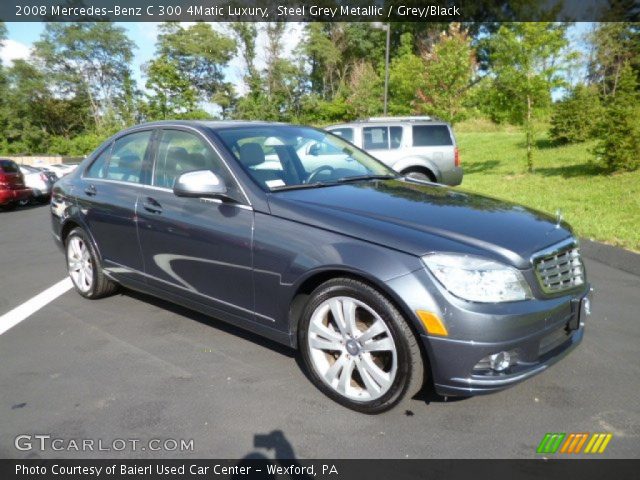 2008 Mercedes-Benz C 300 4Matic Luxury in Steel Grey Metallic