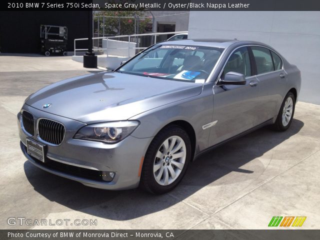 2010 BMW 7 Series 750i Sedan in Space Gray Metallic